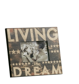 Foto ramme Living The Dream 23x18cm